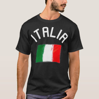 T-shirt Italia Drapeau Italie Italiano Design de poche Ita