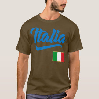 T-shirt Italia Drapeau Italie Italie Fierté de famille