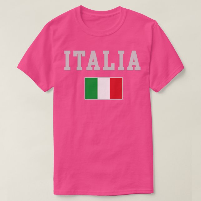 T-shirt Italia Drapeau Italie Italie Patrimoine familial (Design devant)