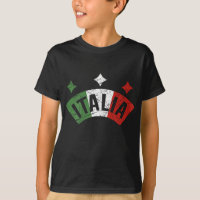 Italia Drapeau Italien Distorsion Italie Famille