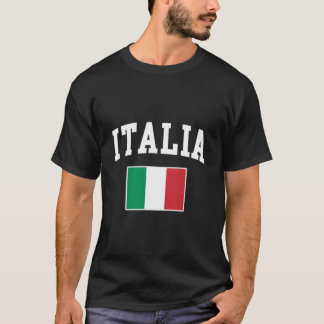 T-shirt Italia Flag Italy Italian Italiano Family