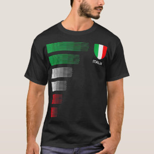 T-shirt Italia Italie Drapeau Emblème Italien Pride Ancest