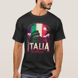 T-shirt Italia Rome Colosseum