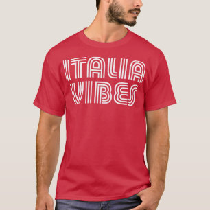 T-shirt Italia Vibes Italie Italiano Retro Heritage
