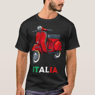 T-shirt Italian Biker Bike Rider Motorcycle Love Italy Sco