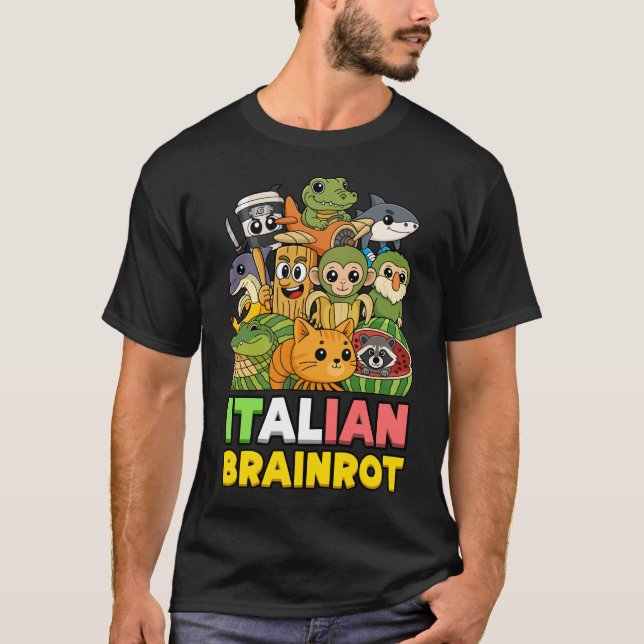 T-shirt Italian Brainrot (Devant)