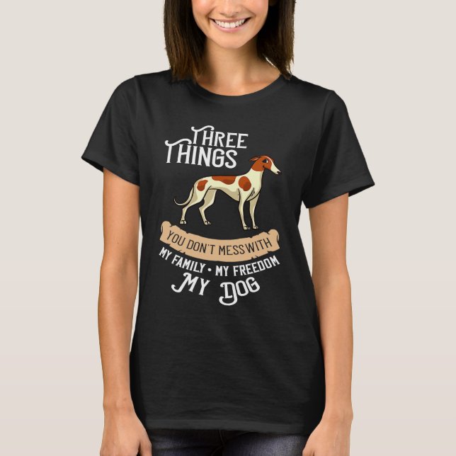 T-shirt Italian Greyhound Dog  Puppies Owner (Devant)