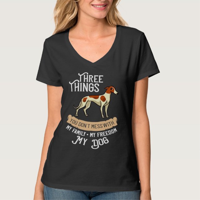 T-shirt Italian Greyhound Dog  Puppies Owner (Devant)