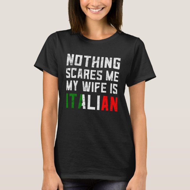 T-shirt Italian Halloween Costume For Dad Italian Saying (Devant)