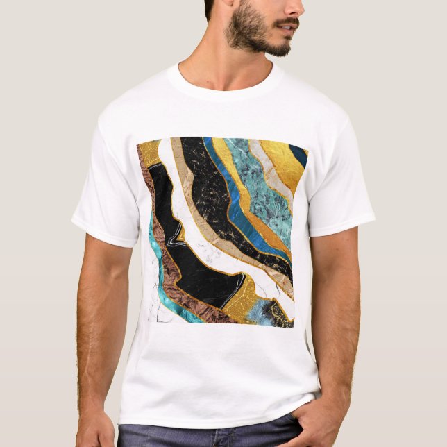 T-shirt italian marble (Devant)