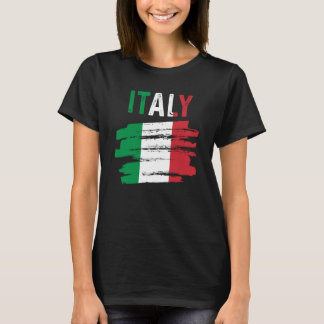 T-shirt Italiano Pride Patriotique Italienne Racines Itali