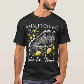 T-shirt Italie Côte amalfitaine Lemon Souvenier Italia