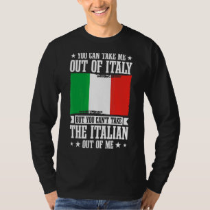 T-shirt Italie Culture Italienne Vous ne pouvez pas prendr