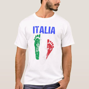 T-shirt Italie Drapeau Football Fans Jersey ADN Italia