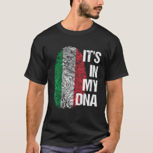 T-shirt Italie Drapeau Graphique Les Racines Italiennes du