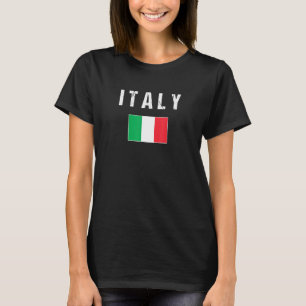 T-shirt Italie Drapeau Italia Hommes Femmes Jeune Enfant