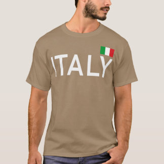 T-shirt Italie Drapeau Italia Italiano Sports