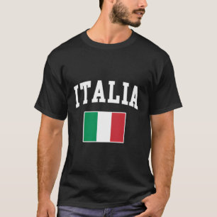 T-shirt Italie Drapeau Italie Italiano Famille Italiano