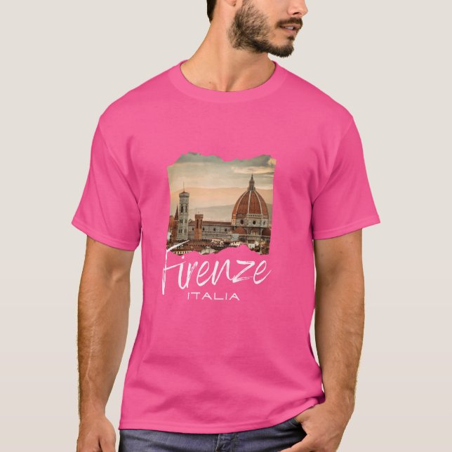 T-shirt Italie Florence Souvenir  Florence  1 (Devant)