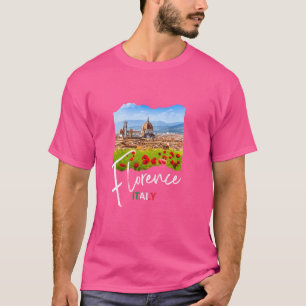 T-shirt Italie Florence Souvenir Florence Firenze
