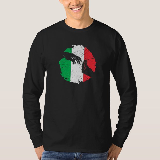 T-shirt Italie Gesture main italienne Gesture main Michela (Devant)