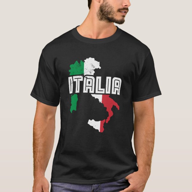 T-shirt Italie Italia Rome Italie (Devant)