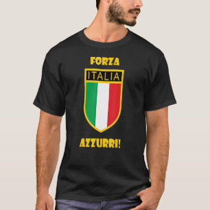 T-shirt Italie Italia Sport Retro Vintage Jersey Forza Azz