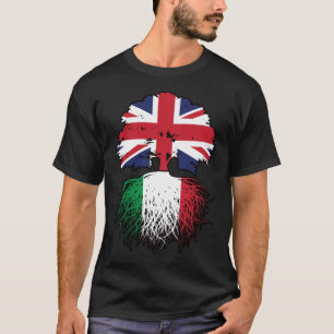 T-shirt Italie Italie Royaume-Uni Royaume-Uni Royaume-Uni
