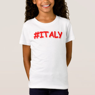 T-Shirt "#ITALIE" Joli Design. Commandez dès maintenant