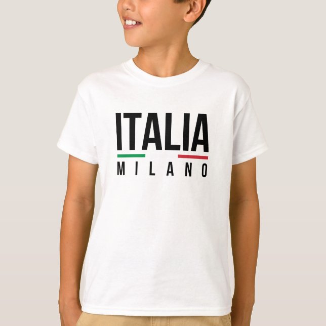 T-shirt Italie Milan (Devant)