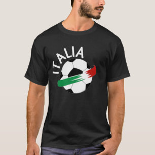 T-shirt Italie noire. 01