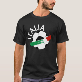 T-shirt Italie noire. 01