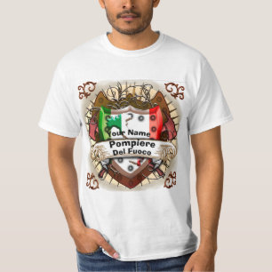 T-shirt Italie Pompier