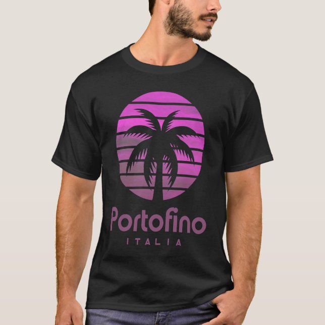 T-shirt Italie Portofino (Devant)