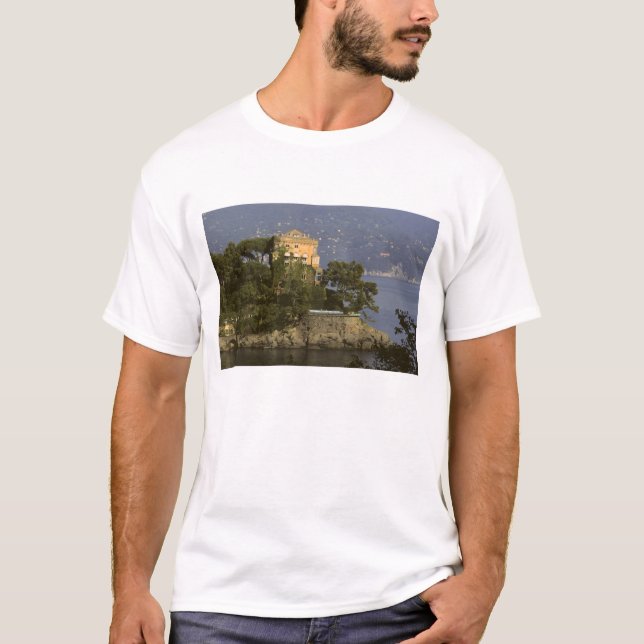 T-shirt Italie, Portofino. La vie Pittoresque sur (Devant)