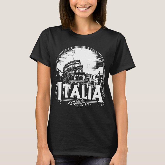 T-shirt Italie Rome Colisée (Devant)