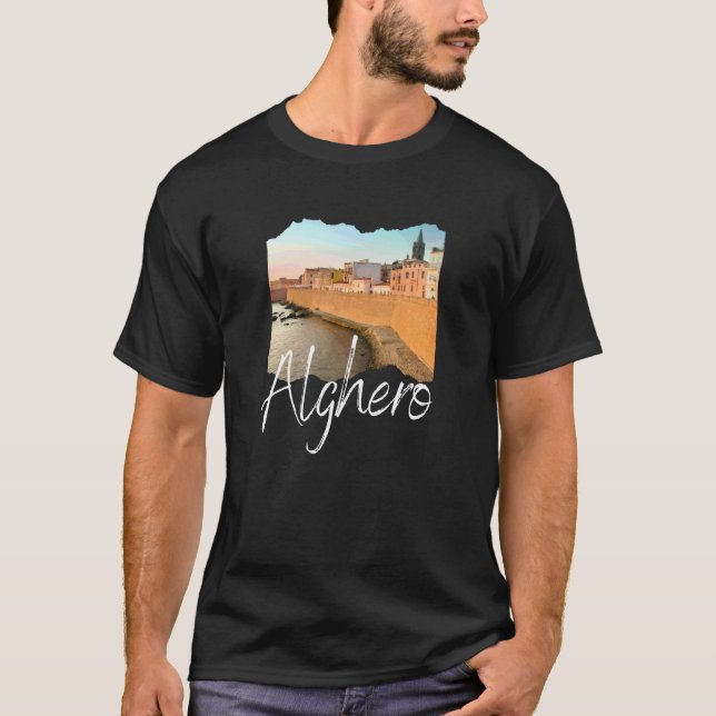 T-shirt Italie Sardaigne Alghero SouvenirAlghero (Devant)