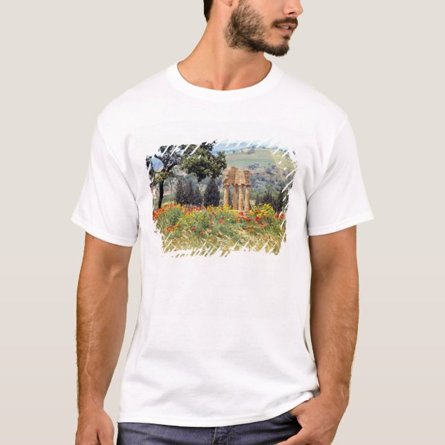 T-shirt Italie, Sicile, Agrigente. Les ruines des (Devant)