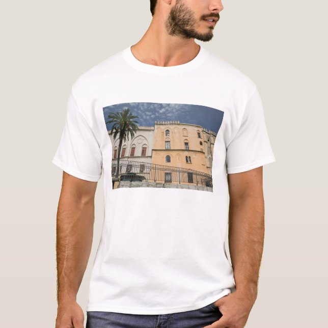 T-shirt Italie, Sicile, Palerme, Palazzo dei Normanni (Devant)