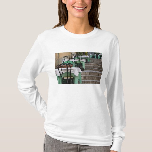 T-shirt ITALIE, Sicile, TAORMINE : Corso Umberto 1, Café (Devant)