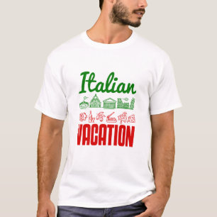 T-shirt Italie Vacances Italie Voyage Souvenir de voyage