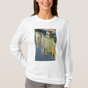 T-shirt Italie, Venise, Burano. Maisons multicolores le lo