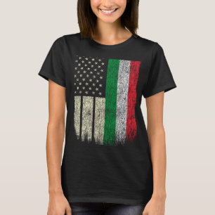T-shirt Italien Américain Roots Pride Drapeau 4ème de