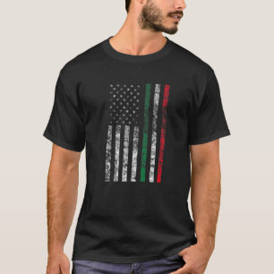 T-shirt Italien American Pride - Italien American Flag
