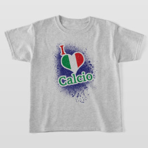 T-Shirt Italien De Football Calcio