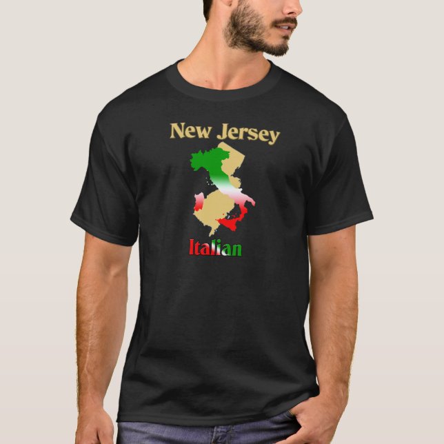 T-shirt Italien de New Jersey (Devant)