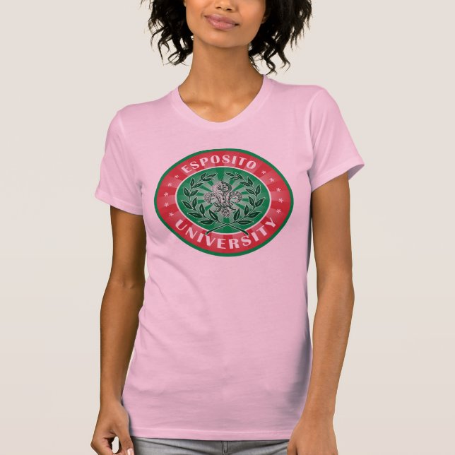 T-shirt Italien d'université d'Esposito (Devant)