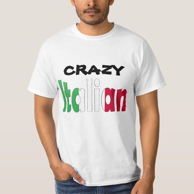 T-shirt Italien fol (Devant)