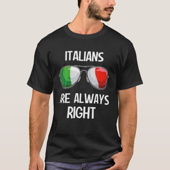 T-shirt Italien Fun Italie Slang Italia Pun Italiens Are A (Devant)