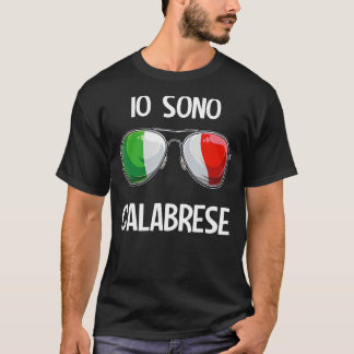 T-shirt Italien Funny Italie Slang Italia Pun Io Sono Cala